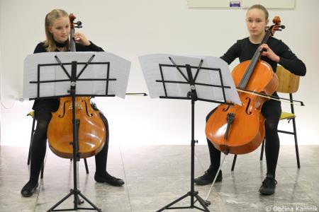 V prostorih občinske stavbe na ogled razstava literarnih in likovnih del na temo Častni občan Kamnika (30)